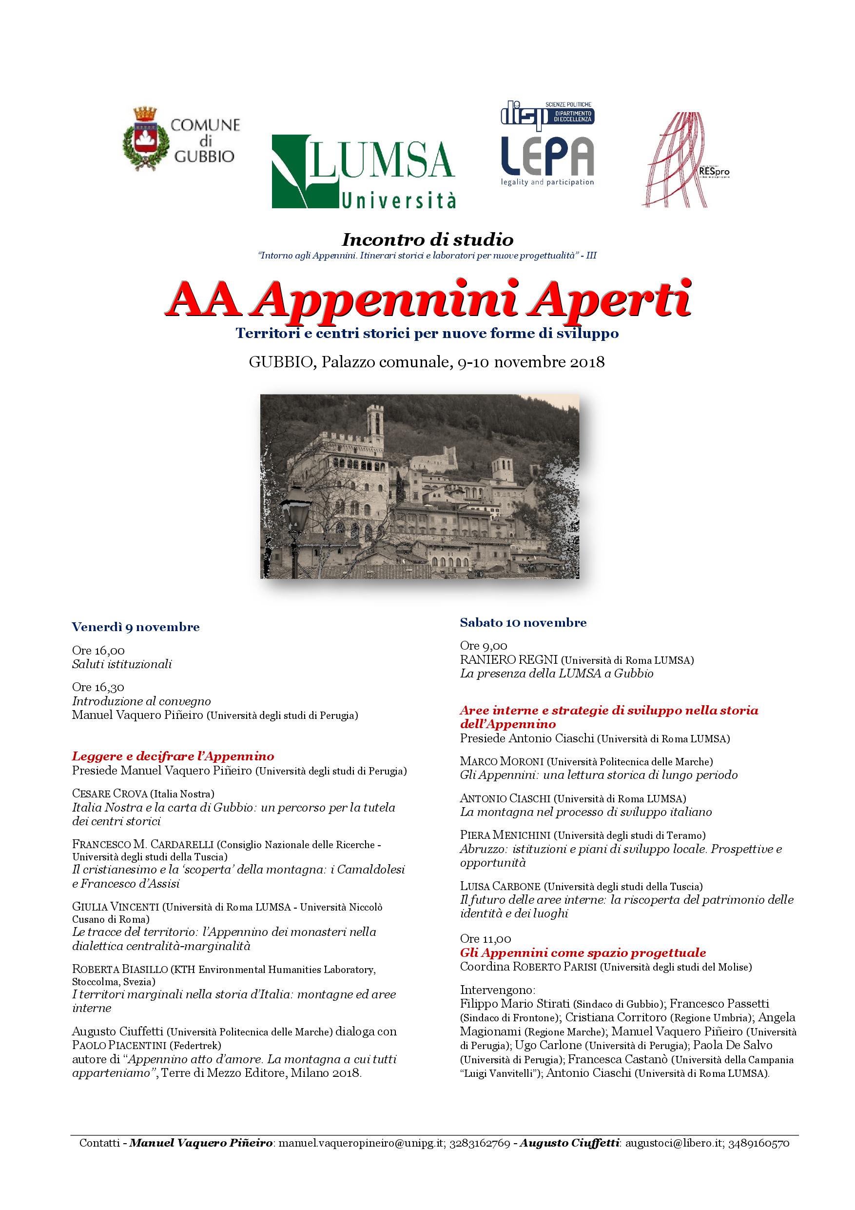 Convegno Gubbio