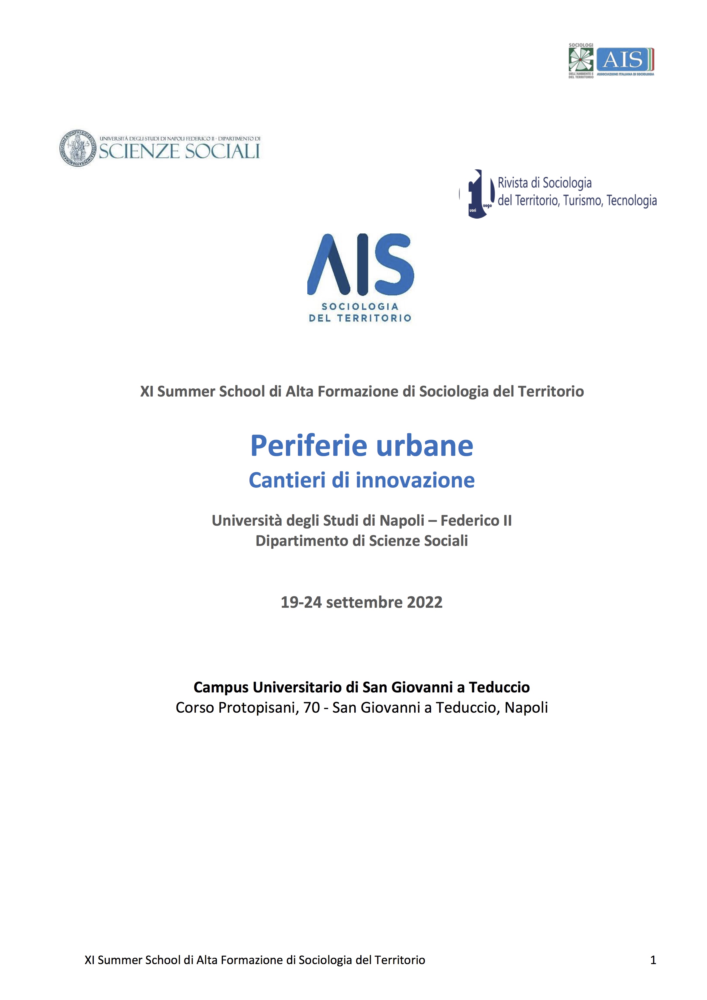 XI-SS-AIS-Territorio-2022-Napoli-Programma-DEFINITIVO